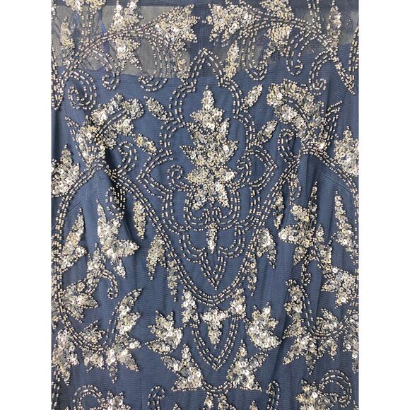 ADRIANNA PAPELL DRESS GOWN 4 MOTHER OF THE BRIDE EVENING FORMAL WEDDING GUEST - Picture 10 of 16